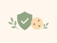Scudo e cookie, simbolo di privacy e protezione dei dati